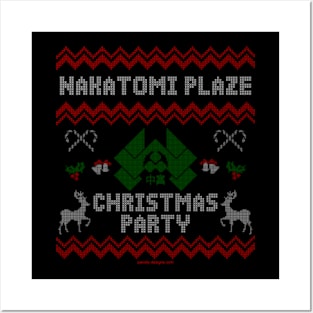 Nakatomi Plaza Christmas Party - Ugly Shirt Posters and Art